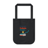 The Shift Shop — Educate Evaluate Elevate (Canvas Tote)