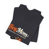 The Shift Shop — Boy Mom — A Masterclass in Risk Management — Light (T-Shirt)