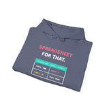 I have a spreadsheet for that - Graphic T-Shirt