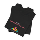Surviving on caffeine and peer-reviewed data. - Premium T-Shirt