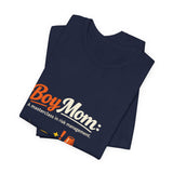 The Shift Shop — Boy Mom — A Masterclass in Risk Management — Light (T-Shirt)