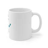 The Shift Shop — Educate Evaluate Elevate (11oz Ceramic Mug)