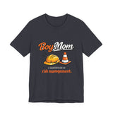 The Shift Shop — Boy Mom — A Masterclass in Risk Management (T-Shirt)