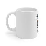 The Shift Shop — Outcomes Over Optics — Script (11oz Ceramic Mug)