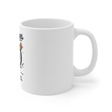 The Shift Shop — Outcomes Over Optics — Script (11oz Ceramic Mug)