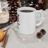 The Shift Shop — Outcomes Over Optics — Target (11oz Ceramic Mug)
