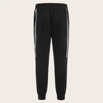 Manfinity Sporsity Men Loose Drawstring Waist Side Tape Sweatpants