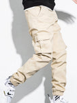 Manfinity Hypemode Men Patched Flap Pocket Cargo Pants