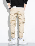 Manfinity Hypemode Men Patched Flap Pocket Cargo Pants