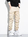 Manfinity Hypemode Men Patched Flap Pocket Cargo Pants