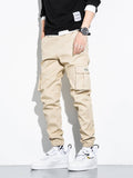 Manfinity Hypemode Men Patched Flap Pocket Cargo Pants