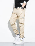 Manfinity Hypemode Men Patched Flap Pocket Cargo Pants