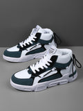 Men Anti-Slip And Wear-Resistant High Top Casual Sports Shoes, Sneakers And Board Shoes - MapleCo