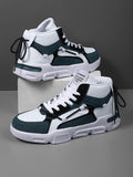 Men Anti-Slip And Wear-Resistant High Top Casual Sports Shoes, Sneakers And Board Shoes - MapleCo