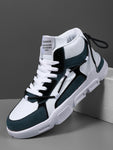 Men Anti-Slip And Wear-Resistant High Top Casual Sports Shoes, Sneakers And Board Shoes - MapleCo