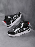 Men Anti-Slip And Wear-Resistant High Top Casual Sports Shoes, Sneakers And Board Shoes - MapleCo