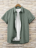 Manfinity Homme Men Letter Patched Detail Shirt Without Tee - MapleCo