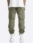 Manfinity Hypemode Men Flap Pocket Drawstring Waist Pants - MapleCo