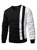 Manfinity Homme Men Colorblock Thermal Lined Sweatshirt