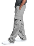 Manfinity Homme Loose Fit Men's Drawstring Waist Sweatpants With Flap Pocket