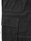 Manfinity Hypemode Men Top-stitching Slant Pocket Cargo Pants