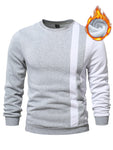 Manfinity Homme Men Colorblock Thermal Lined Sweatshirt