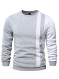 Manfinity Homme Men Colorblock Thermal Lined Sweatshirt