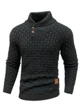 Manfinity Homme Men Patch Detail Sweater