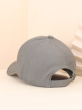 1pc Fashionable Baseball Cap For Men And Women, Summer Outdoor Sun Hat With Curved Brim, Unisex Casual