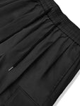 Manfinity EMRG Men Flap Pocket Side Drawstring Waist Oversize Cargo Pants