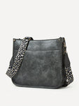 Bag Leopard Strap Crossbody Bag - MapleCo