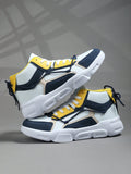 Men Anti-Slip And Wear-Resistant High Top Casual Sports Shoes, Sneakers And Board Shoes - MapleCo