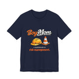 The Shift Shop — Boy Mom — A Masterclass in Risk Management (T-Shirt)