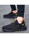 Men\ Sports Leisure Shoes Lightweight Breathable Low-Top Outdoor Fashionable Trendy Running Shoes With Laces