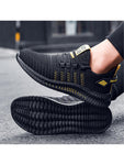 Men\ Sports Leisure Shoes Lightweight Breathable Low-Top Outdoor Fashionable Trendy Running Shoes With Laces