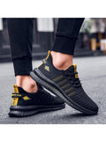 Men\ Sports Leisure Shoes Lightweight Breathable Low-Top Outdoor Fashionable Trendy Running Shoes With Laces