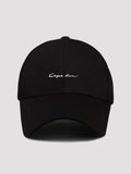 1pc Men's Minimalist Casual Adjustable Baseball Cap With Printed Letter Design Suitable For Daily Wear