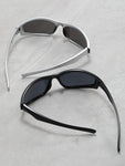 2pcs Unisex Wrap Decor Fashion Glasses Street Shades Accessories