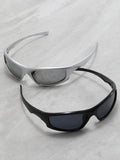 2pcs Unisex Wrap Decor Fashion Glasses Street Shades Accessories