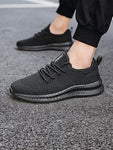 Mens Mesh Non-slip Lightweight Walking, Tennis, Running Shoes Breathable Comfortable Casual Sports Sneakers For Work - MapleCo