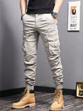 Manfinity Homme Men Flap Pocket Side Cargo Pants - MapleCo