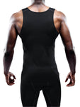 NELEUS Men 3 Pack Athletic Compression Under Base Layer Gym Tank Top