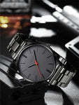 Casual Men's Simple Trendy Sport Quartz Watch Set With 2pcs Watch Bracelets, Suitable For Daily Wear