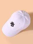 1pc Latest Men's Ny Embroidery Sun Protection Baseball Cap, Suitable For Beach Vacation