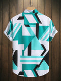 Manfinity Hypemode Men Geo Print Shirt Without Tee - MapleCo