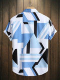 Manfinity Hypemode Men Geo Print Shirt Without Tee - MapleCo