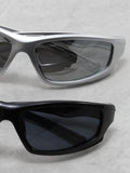 2pcs Unisex Wrap Decor Fashion Glasses Street Shades Accessories