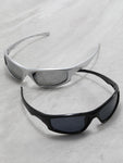 2pcs Unisex Wrap Decor Fashion Glasses Street Shades Accessories