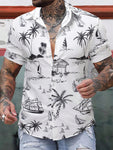 Manfinity RSRT Men Tropical Print Shirt Without Tee - MapleCo