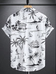 Manfinity RSRT Men Tropical Print Shirt Without Tee - MapleCo